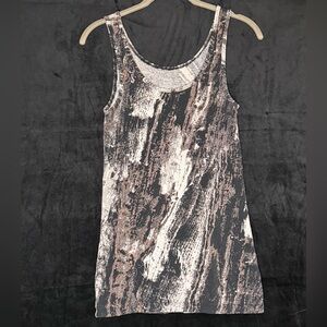 Mossimo Supply Co. Brown and Black Tank Top